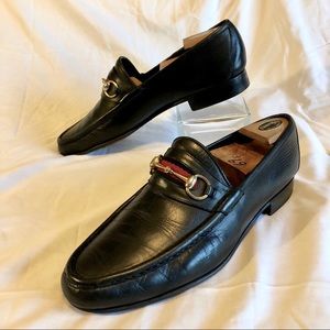 Gucci Mens Black Loafers Sz EU 45, US 11- 11.5 M